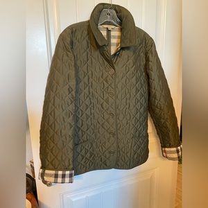 Burberry quilted jacket